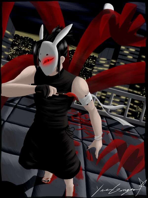 -Blood Painter- by Origami Blossom